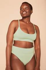 Isla Organic Cotton Crop Sage