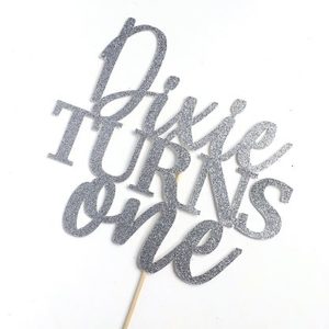 Name and Age Cake Topper (Customisable)