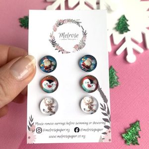 Christmas Stud Set 2