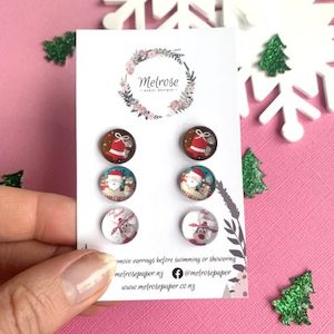 Christmas Stud Set 4