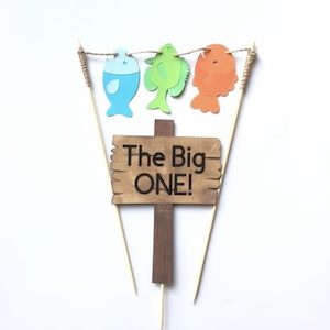 The Big One Cake Topper