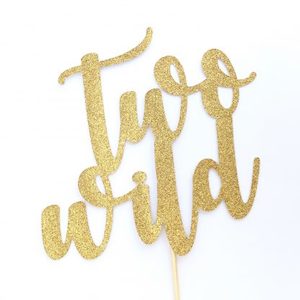 Two Wild Cake Topper