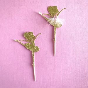 Ballerina Cupcake Toppers