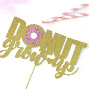 Donut Grow Up Cake Topper