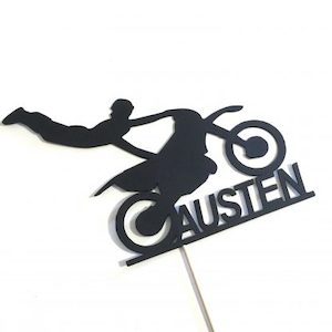 Dirt Bike Cake Topper