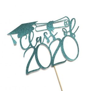 Class of Graduation Cake Topper (Customisable)