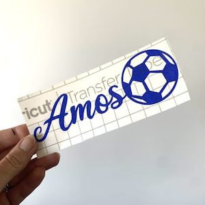 Soccer Lunch Box Decal