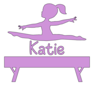 Gymnastics Lunch Box Decal