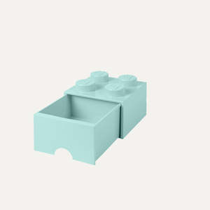 Lego: LEGO Brick - Aqua Blue 1 Drawer