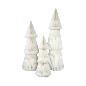 Paper Christmas Trees - Set of 3