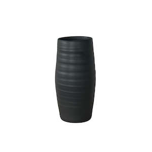 Ash Vase Medium - Black