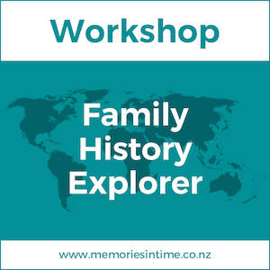 Workshops: Family History Explorer Workshop