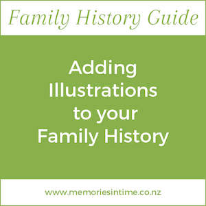 Adding Illustrations to your Family History