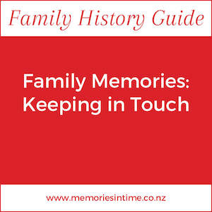 Plan To Publish: Family Memories - Keeping in Touch