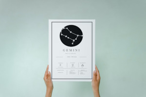 Internet only: Gemini Astrology Chart