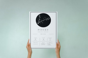 Internet only: Pisces Astrology Chart