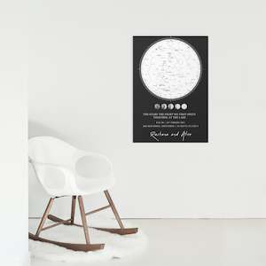 Internet only: Star Map- White on Black