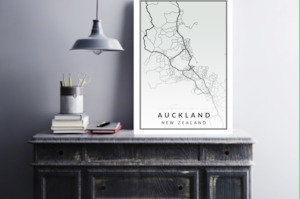 City Map- Auckland, New Zealand