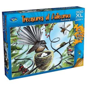 Holdson Puzzle Treasures of Aotearoa S4 300 XL Piece Fantail Discovery