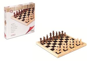 Chess Set FSC Wooden Board & Pieces