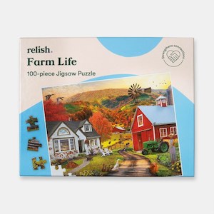 Products: Farm Life – Relish 100 Piece Dementia Jigsaw Puzzle