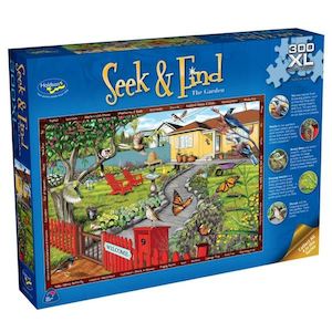 Holdson Puzzle Seek and Find 300XL Pieces – The Garden