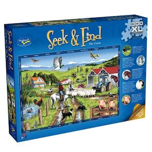 Holdson Puzzle Seek and Find 300XL Pieces – The Farm