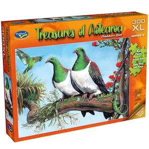 Holdson Puzzle Treasures of Aotearoa S1 300 XL Piece Pohutukawa & Kereru