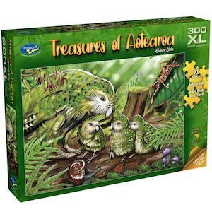 Holdson Puzzle Treasures of Aotearoa S1 300 XL Piece Kakapo Kaha