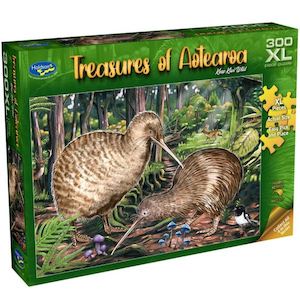 Holdson Puzzle Treasures of Aotearoa S1 300 XL Piece Keep Kiwi Wild