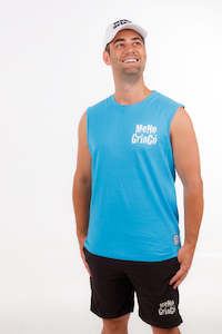 Clothing: Light Blue Sleeveless T-Shirt