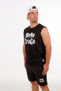 Clothing: Black Sleeveless T-Shirt