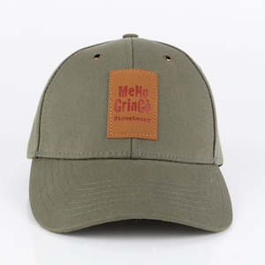 Green curved peak cap - Classic range. 100%  cotton.