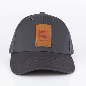 Clothing: Grey curved peak cap - Classic range. 100% cotton.