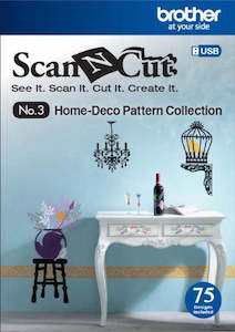 Scan N Cut Home Deco Pattern Collection - No.3