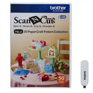 Scan N Cut 3D Paper Craft Collection - No.4