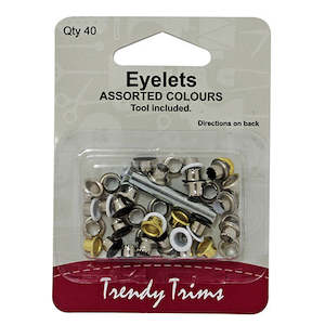 Eyelets - Assorted 40 pack