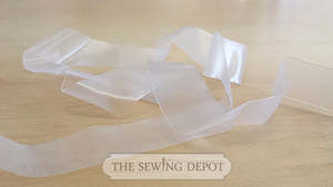 Boning Bra Findings Bridal Supplies: 10mm Clear Elastic