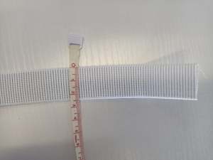 Non-Roll Ladder Elastic (25mm)