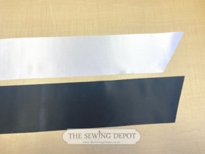 Cut Edge Satin Ribbon - 72mm