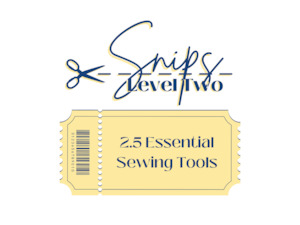 Cutting Tools: Essential Sewing Tools Class