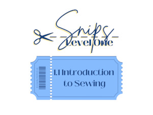 Introduction to Sewing Class