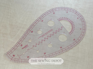 Measuring Tools: Armscye Curve Ruler