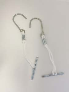 Small Rope Pattern Hooks