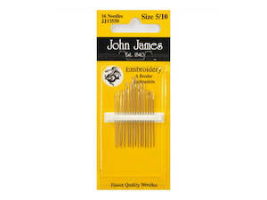 John James Embroidery Needles