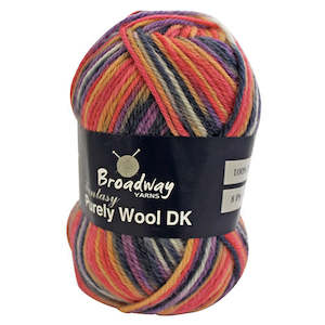 Wool Yarn Fibres: Broadway Fantasy Purely Wool DK