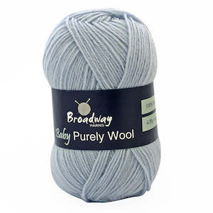 Wool Yarn Fibres: Broadway Purely Wool Baby 4 Ply