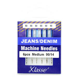 Klasse' Home Sewing Machine Needles - Jeans and Denim