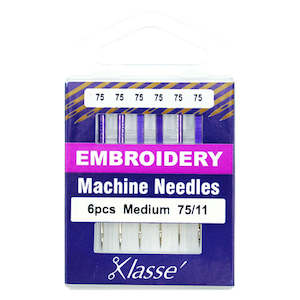 Klasse' Home Sewing Machine Needles - Embroidery