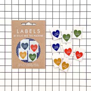 Woven Labels - "I Love Linen"